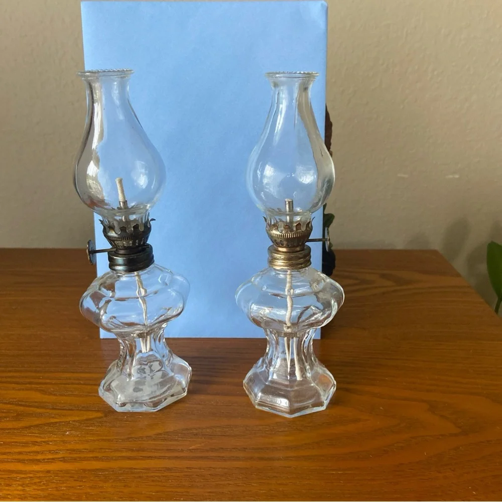 ECI Clear Glass Lantern Set